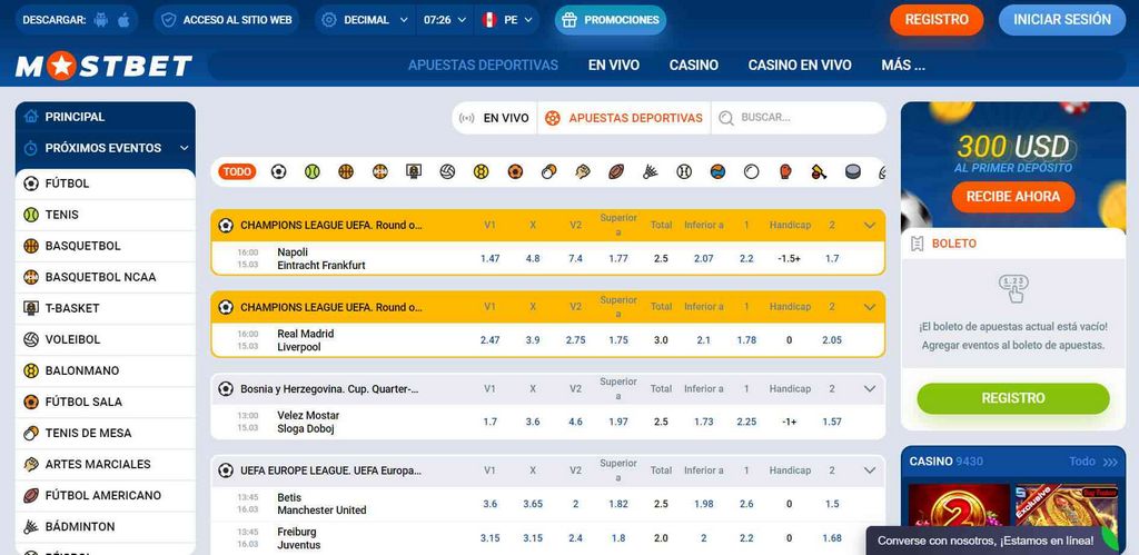 Mostbet - Spor Bahisleri ve Çevrimiçi Kumar Kuruluşu